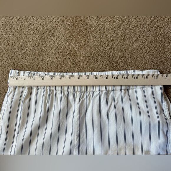 Jenni Kayne Bianca Stripped Straight Leg Pant in Navy Stripe XL - Picture 11 of 15